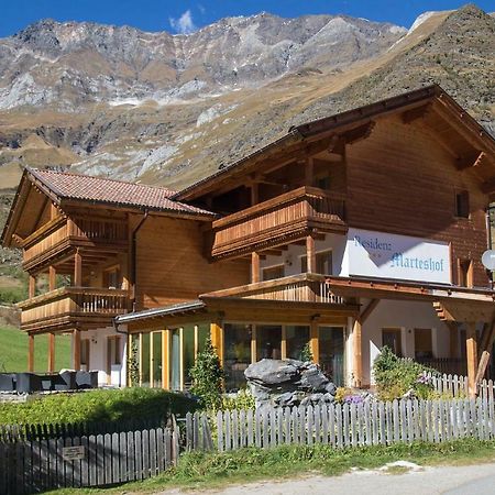 Apparthotel Marteshof Pfelders Buitenkant foto